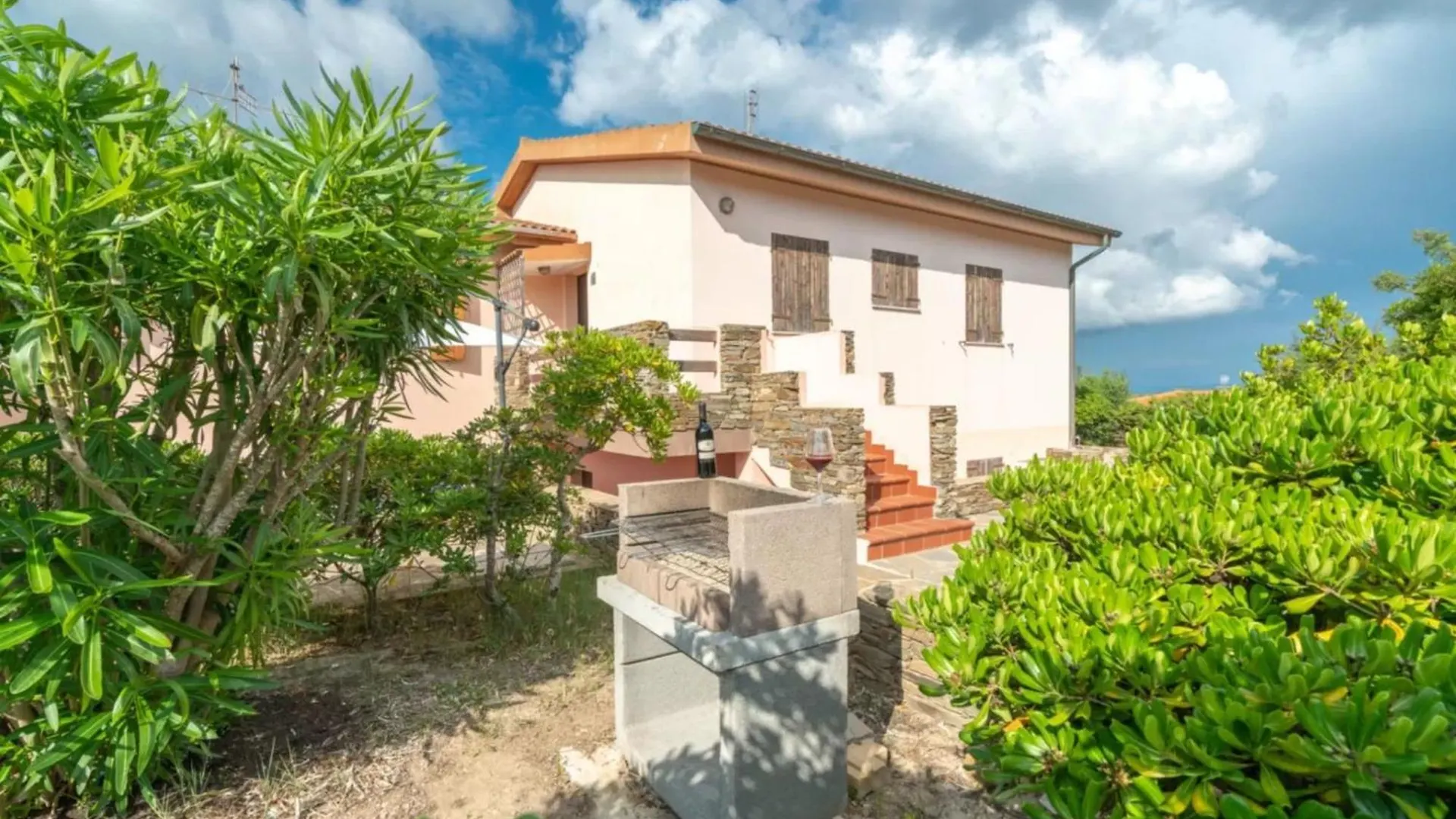 빌라 Comfort And Privacy For 4 Guests By La Pelosa Beach 스틴티노